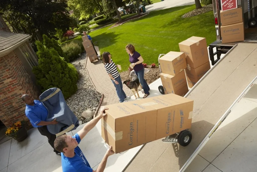 Residential moving services in Firestone